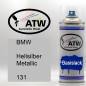 Preview: BMW, Hellsilber Metallic, 131: 400ml Sprühdose, von ATW Autoteile West.